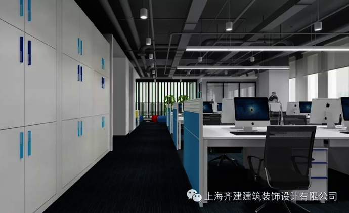 上海青蓝管理咨询办公室装修