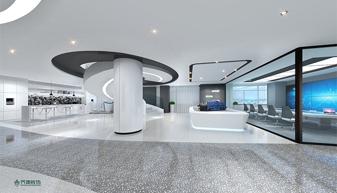 2023年上海企业办公室展厅设计方案