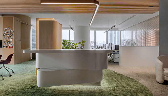 上海外环420平办公室装修费用