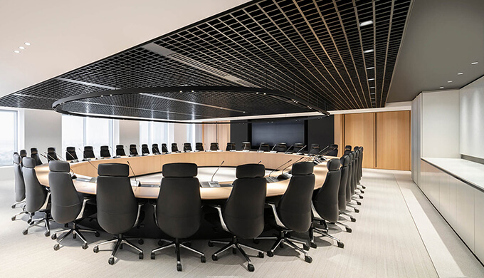 上海300平现代风办公室无甲醛装修方案