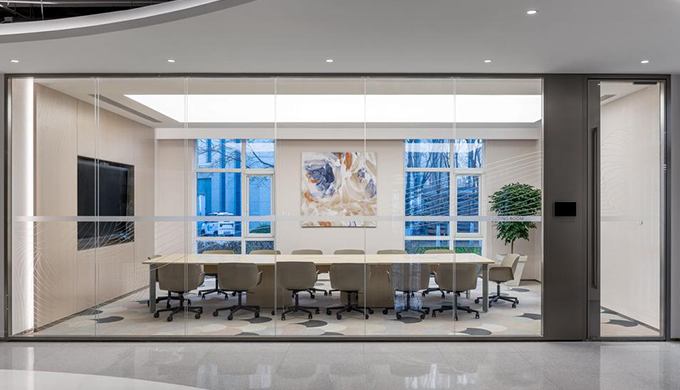 上海海派办公室咖啡水吧装修设计方案 