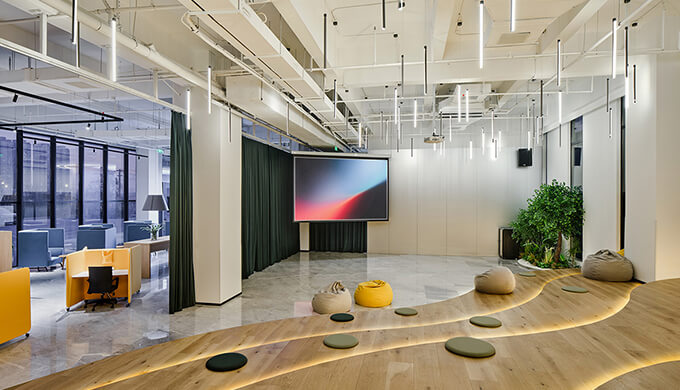 徐汇互联网品牌企业定制办公室装修要点 