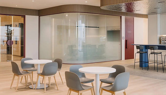 静安区300 平企业招商办公室高端装修 