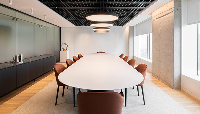 高端办公室玄关装修核心设计要点 