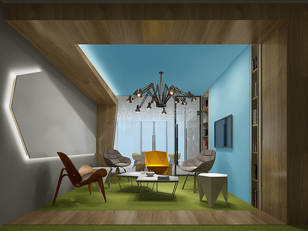  上海菱感电子办公室装修案例  